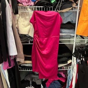 Zara brand new with tags pink formal dress